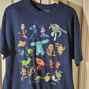 Pixar Character Navy Tee